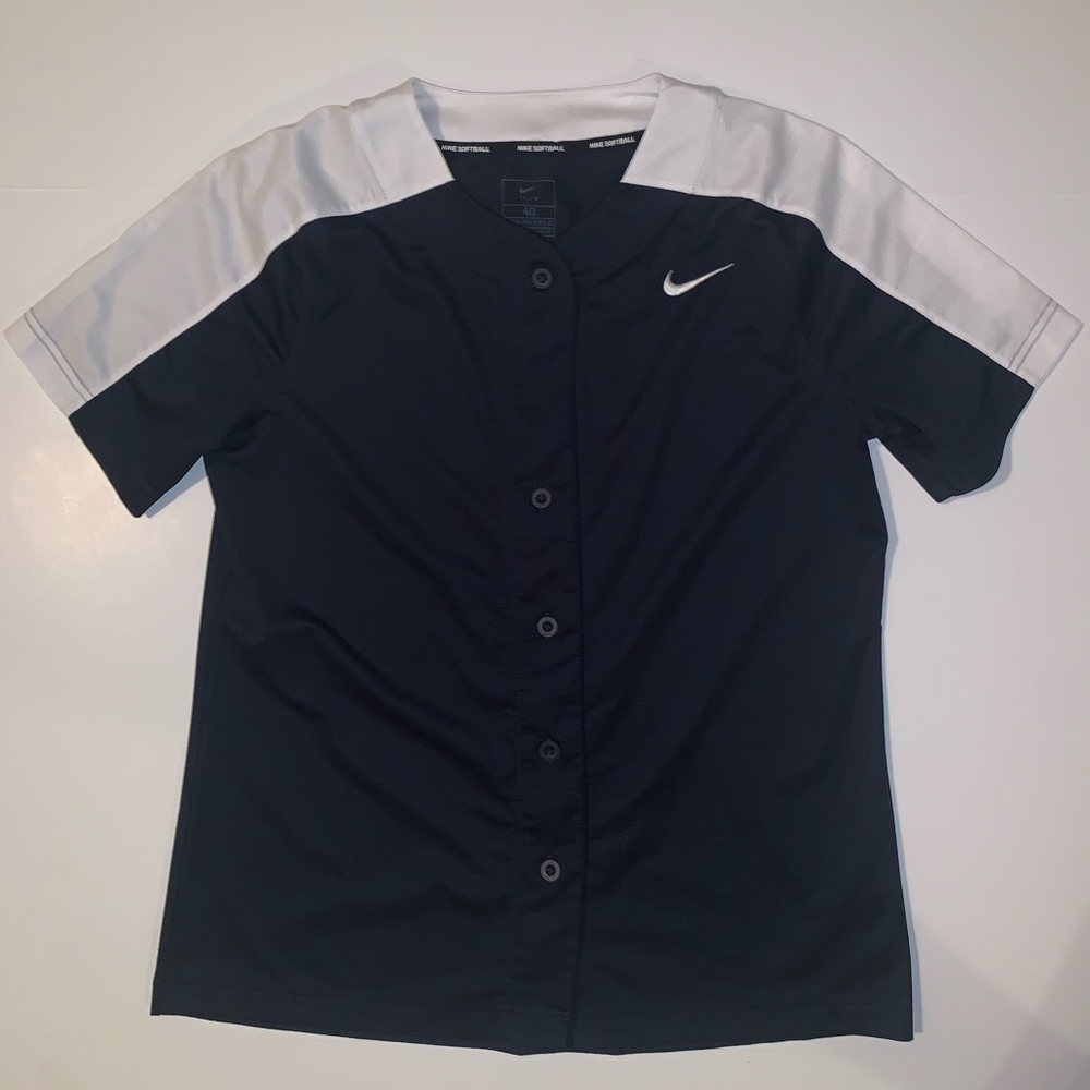 Nike Button Down Softball Jersey